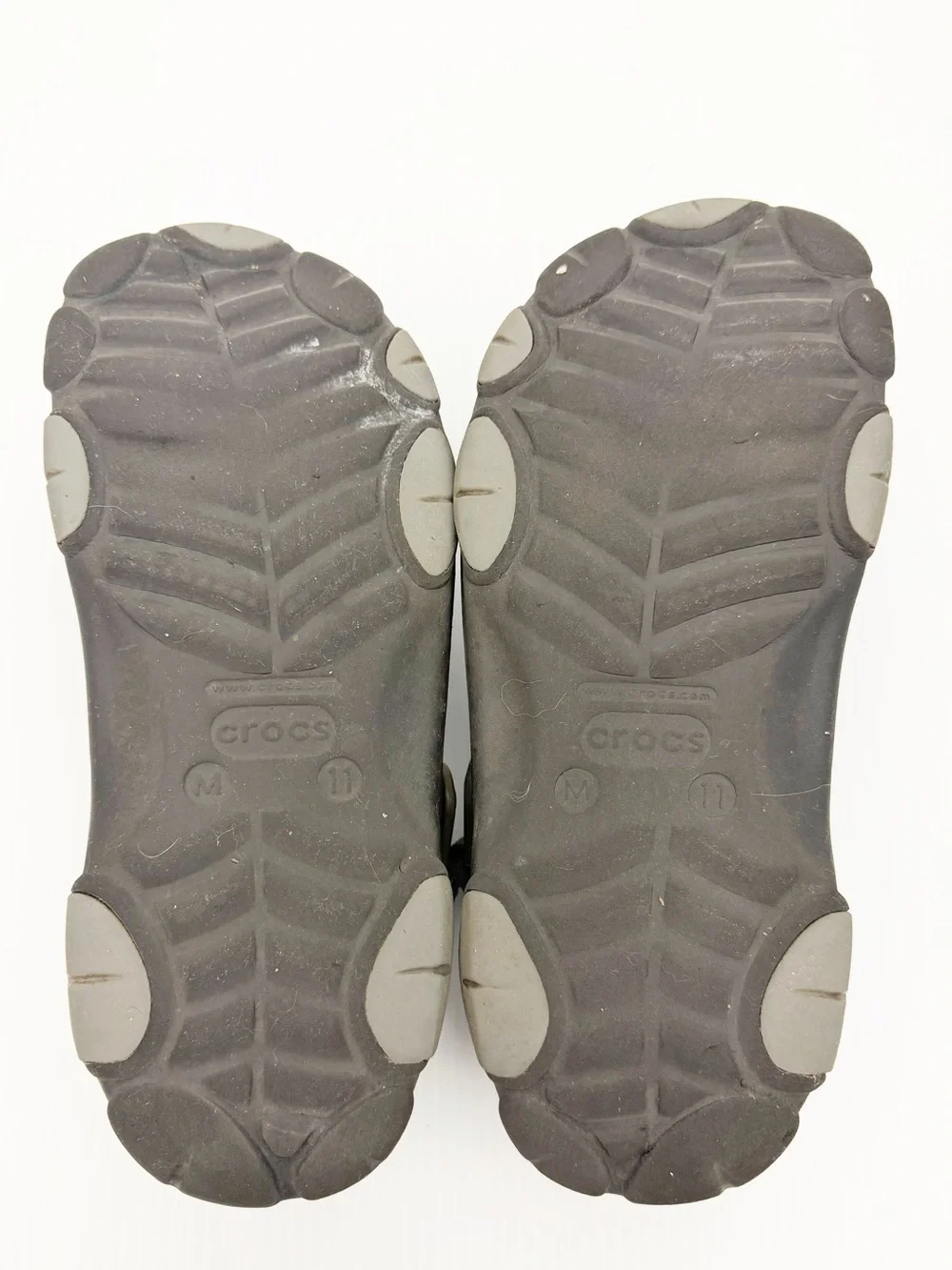Crocs Classic All-Terrain Black Rugged Hiking Clogs Sandals Shoes